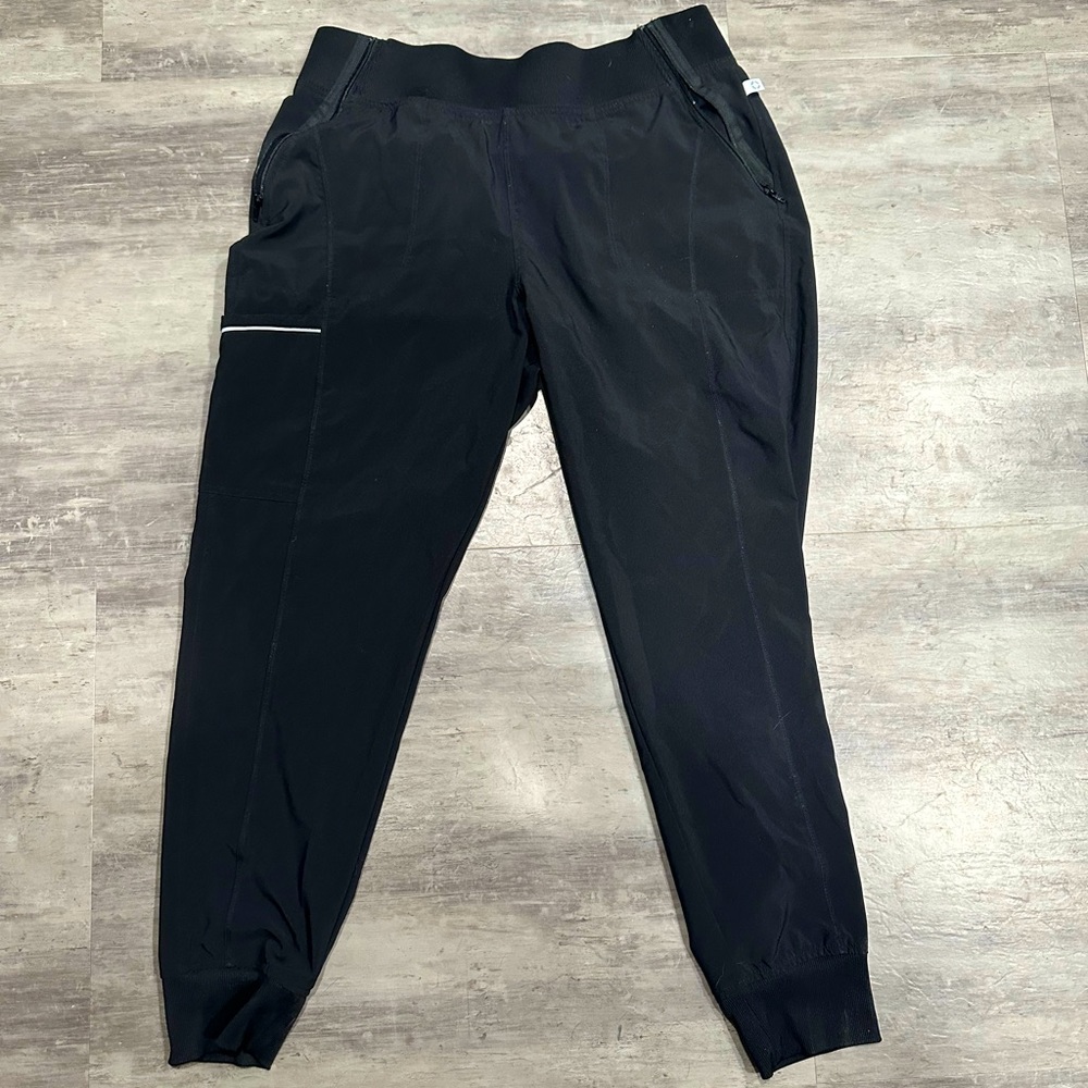 Cherokee Infinity jogger scrubs, size Large, wide waist band